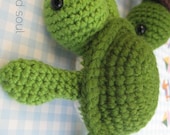 Amigurumi Turtle Crochet Doll Premade