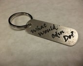 What Would Odin Do etched Nickel Silver keychain