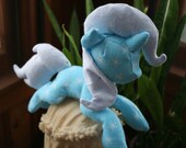 Physical Copy, Beanie Pony Sewing Pattern with Unicorn Horn and Pegasus Wings (Plush, Plushie, Stuffed Toy)