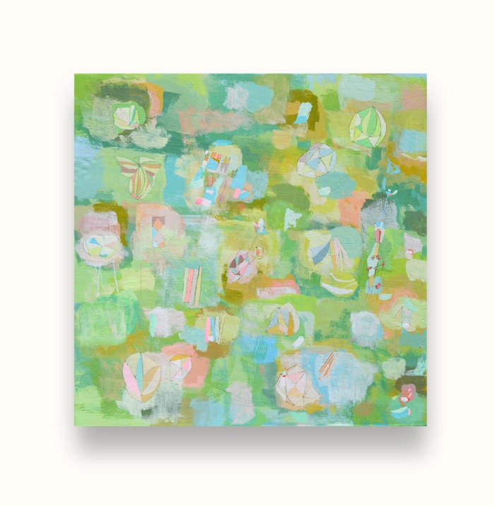 Water of the Sea - Acrylic Painting original painting modern art current art fine art linear painting