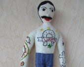 Tattooed Man doll