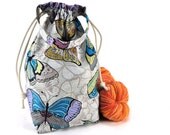 Knitting Crochet Project Bag Square MEDIUM - Cocoon