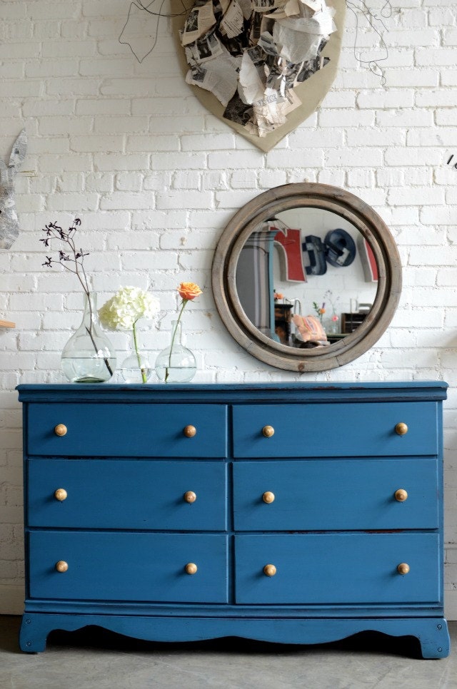 Peacock Blue dresser: Philomena