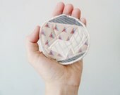 the neutral angles patch ... eco-friendly, recycled art patch