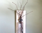 Vintage Bottle / Molding / Wall Hanging / Vase