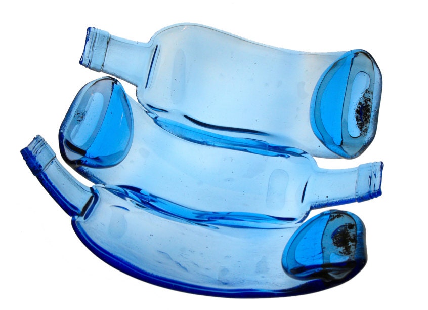 Triple Bottle Bowl - Neo Blue