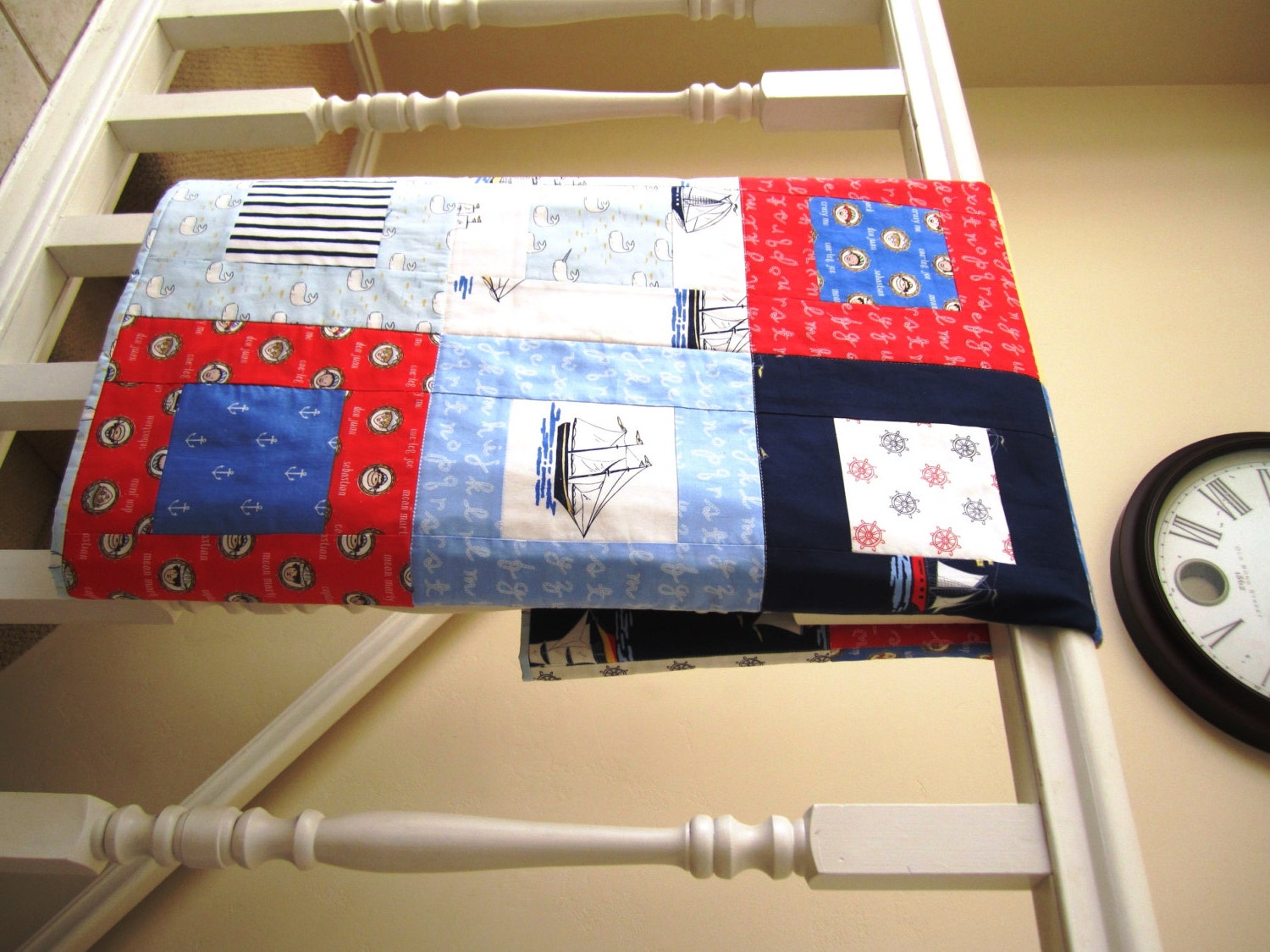 Out to Sea Quilt -- Toddler or Baby Quilt