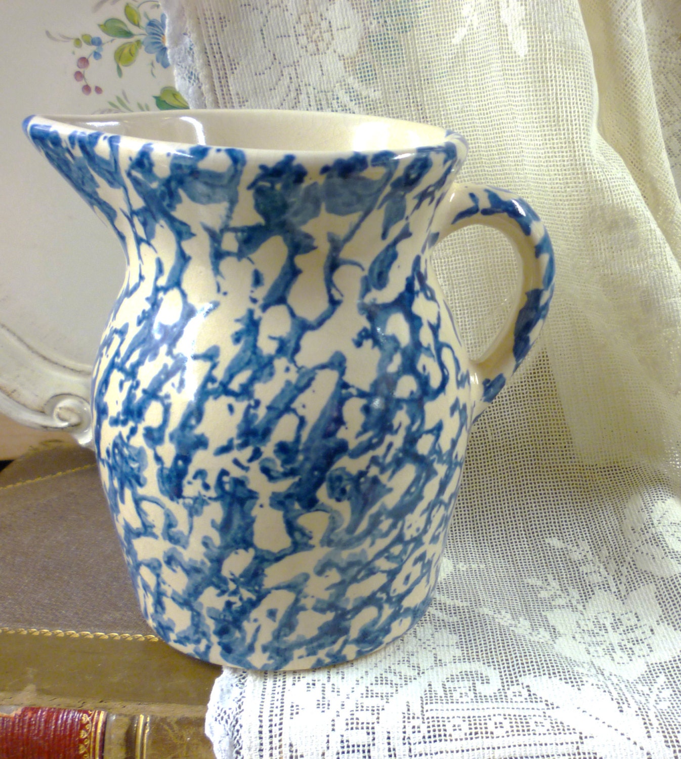 spitter sputter spatter ware pint pitcher