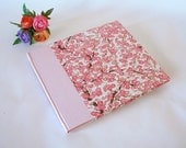 Guest book unlined (8x9) pink plum chiyogami
