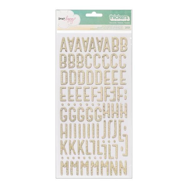 Thickers - Treasure - Vanilla - American Crafts - Dear Lizzy
