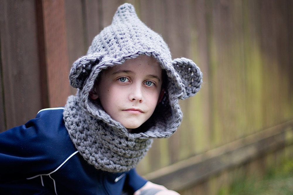 McKinley Slouchy Hood Hat - Child Size - Boy / Girl
