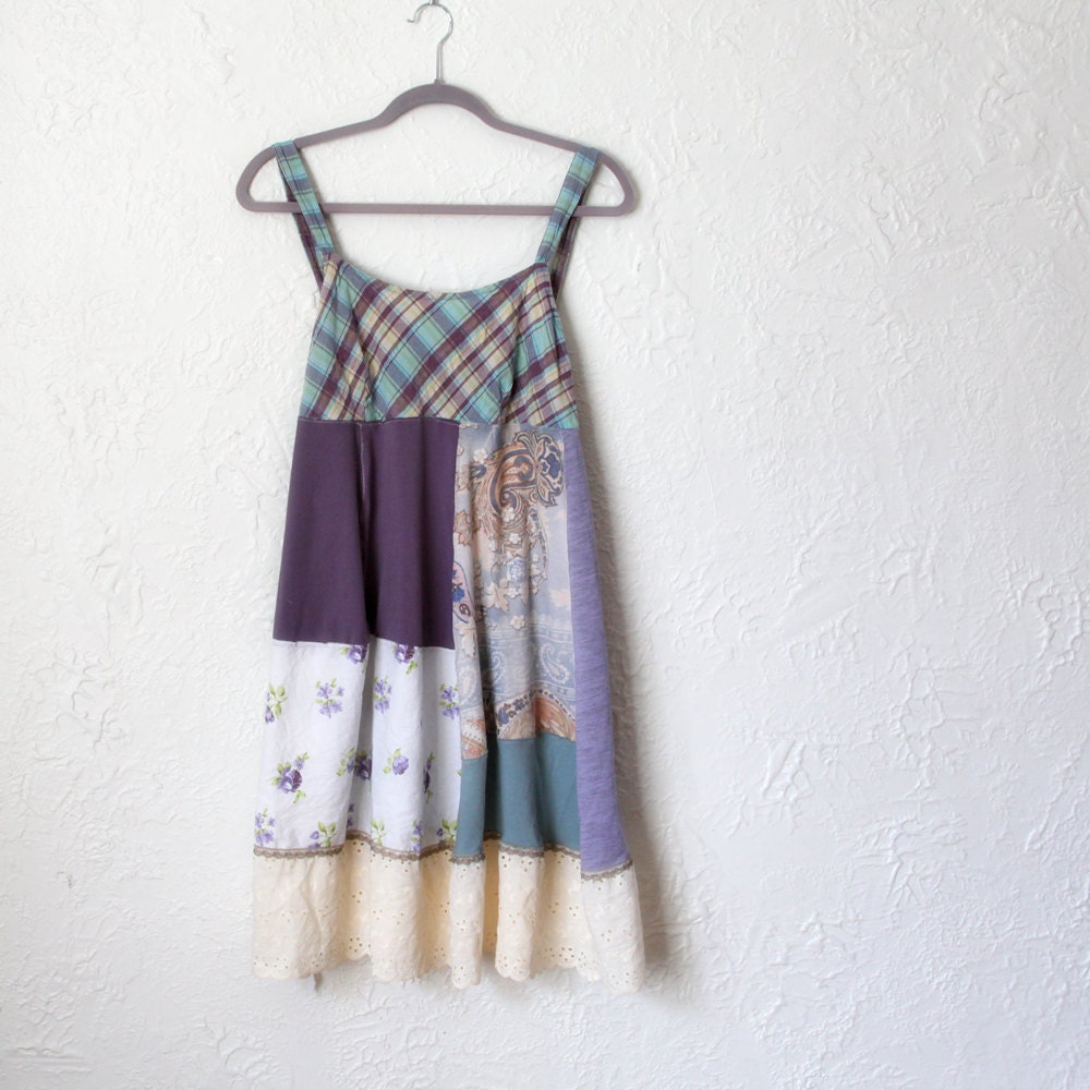 reserved for Naomi . upcycled clothing . dress . brooks