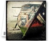 Epave de Bateau 12 - Fine Art Photography French Boat Wreck - Photo Postcard