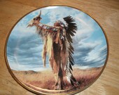 Vintage Decorative Native American Plates