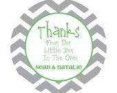 Personalized Stickers,Chevron stickers,Polka dots,Kids, Baby, Party, Favor stickers,Personalized Sticker Labels Set of 30 Il_170x135