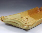 Handmade Ceramic Pottery Tray in our Latte glaze for mom