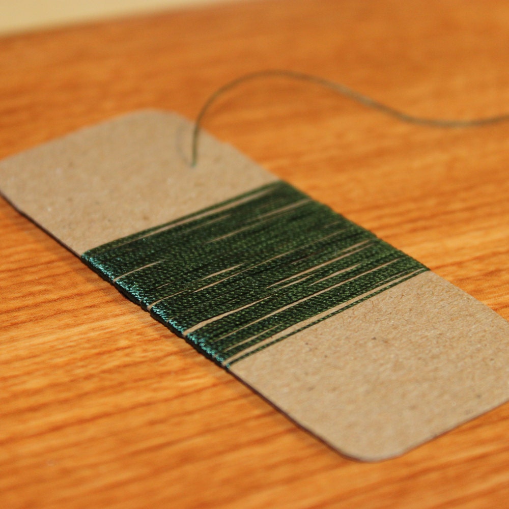Tire Brand Silk Thread by Fujix EVERGREEN / 5 yards