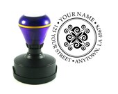Self inking custom Personalized Return address name rubber stamp R51