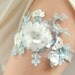 Bridal garter - wedding garter, lace garter, heirloom, keepsake, prom, floral garter