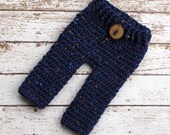 Navy Blue Newborn Baby Pants
