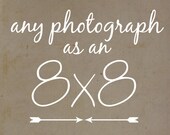 Any 8x8 fine art photograph // square format photograph // wall art home decor // gift idea // customize your print size