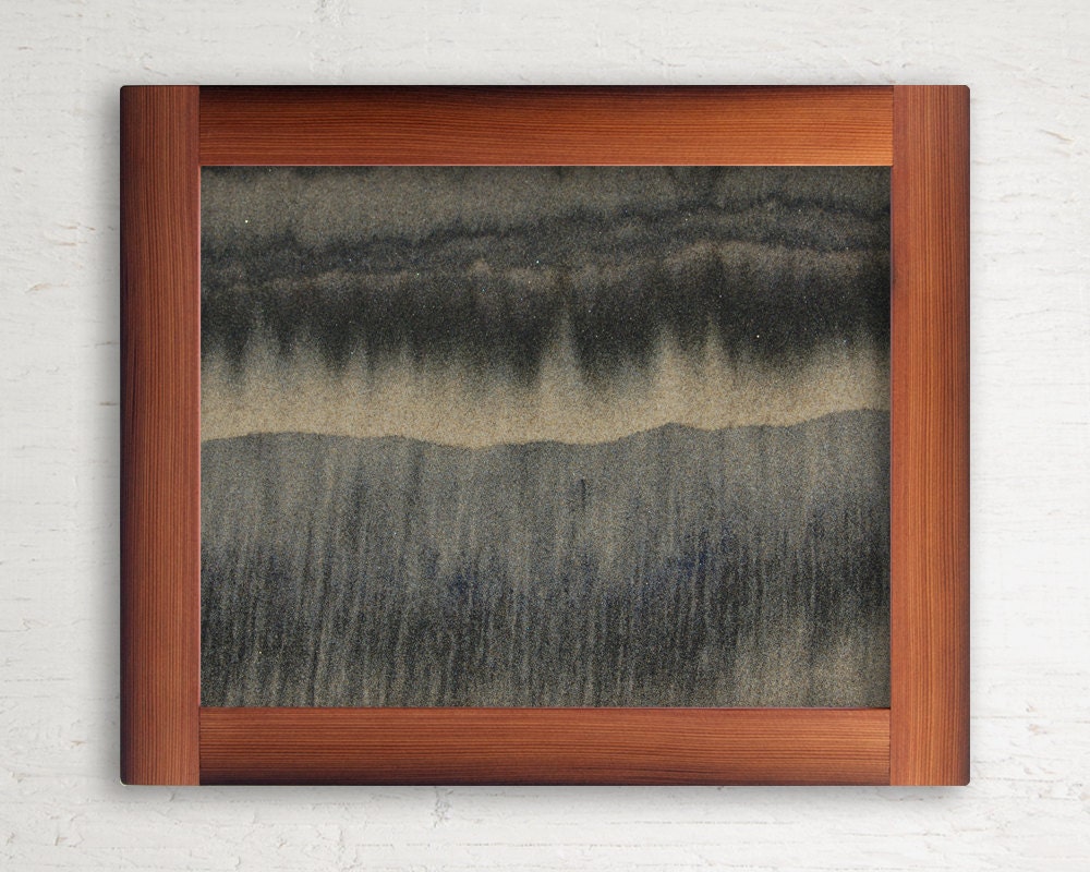 Reclaimed Wood Frame // 11 x 14 // Redwood from Leather Tanning Vats // Limited Edition