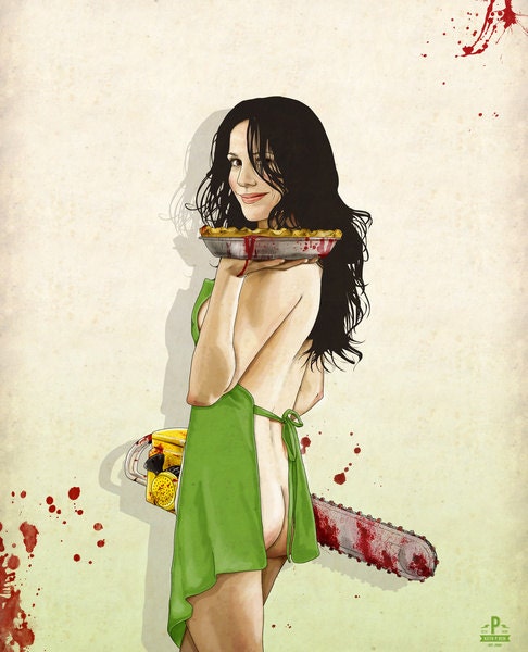 Slaughterhouse Starlets - Mary-Louise Parker Print