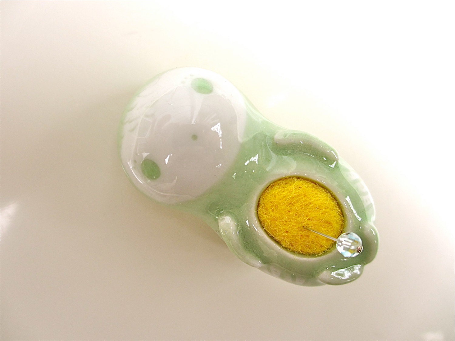 Waterbear Pincushion-yellow