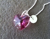 Dainty bridesmaid gift sterling silver swarovski crystal bridal party wedding party made of honor