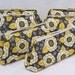 Yellow and gray Custom Clutch Set for Bridesmaids CUSTOM LISTING for Jess