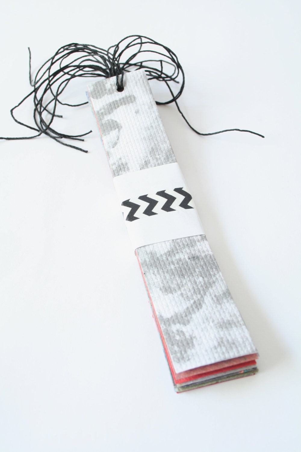 10 Assorted Bookmarks (100% Recycled Handmade Paper)