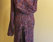 Ready to ship/ ELECTRIC ROSE Wool The Perfect Fit Crazy Lace Cardigan/ Size S to 2X large