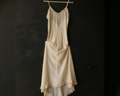 Vintage 40s Full Slip Silk Cream Color Ex Small From Nowvintage on Etsy