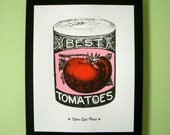 Small Print /// TOMATO CAN