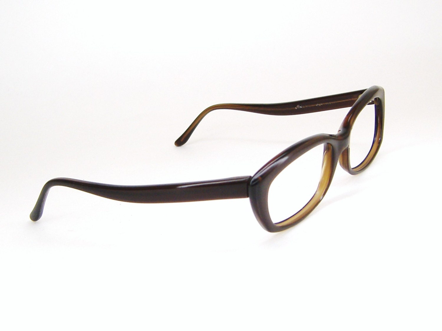 Vintage Womens Cat Eye Eyeglasses Sunglasses Art Craft Frame