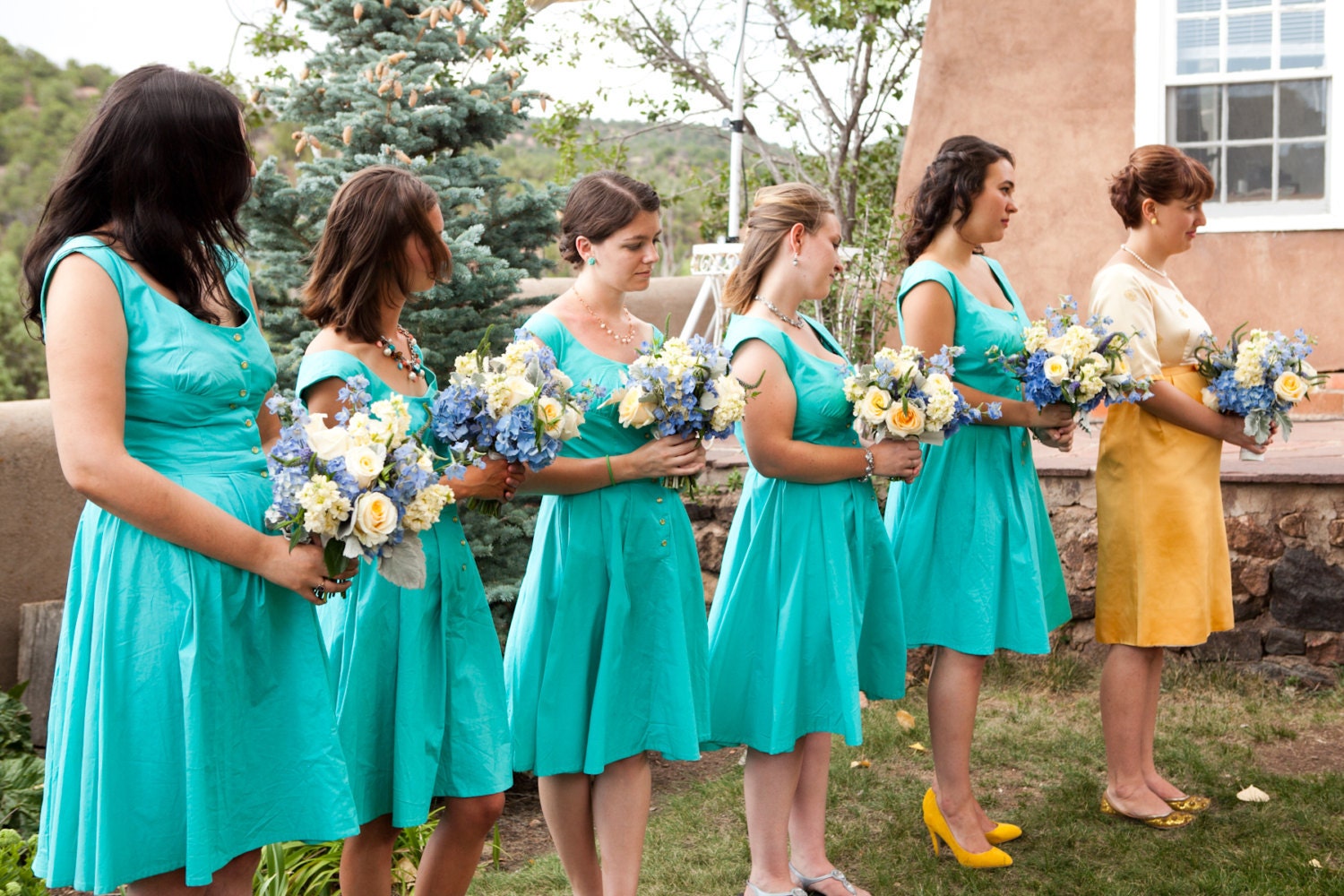 Bridesmaids dresses first down payment