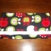 Metro Market Apples in Black Burp Cloth
