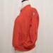 Fila Track Jacket / Red Orange Sweatshirt / Tennis Sweater / PreFleece, Sueded