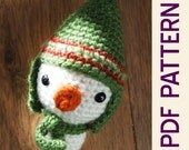 Amigurumi Crochet Snowman Ornament Pattern