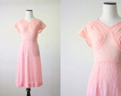 20s dress -  1920's embroidered cotton dress