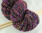 Handspun Yarn: Merino Wool Baby Alpaca Silk Bamboo blend
