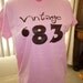vintage 83 adult 30th birthday shirt great gift