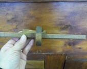 Primitive Antique Wood Scribe Woodworking Tool from Rustysecrets