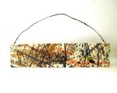 abstract expression porcelain hanging