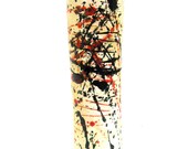 hand built abstract porcelain vessel