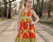 Girls Summer Burst Crisscross Dress Size 6