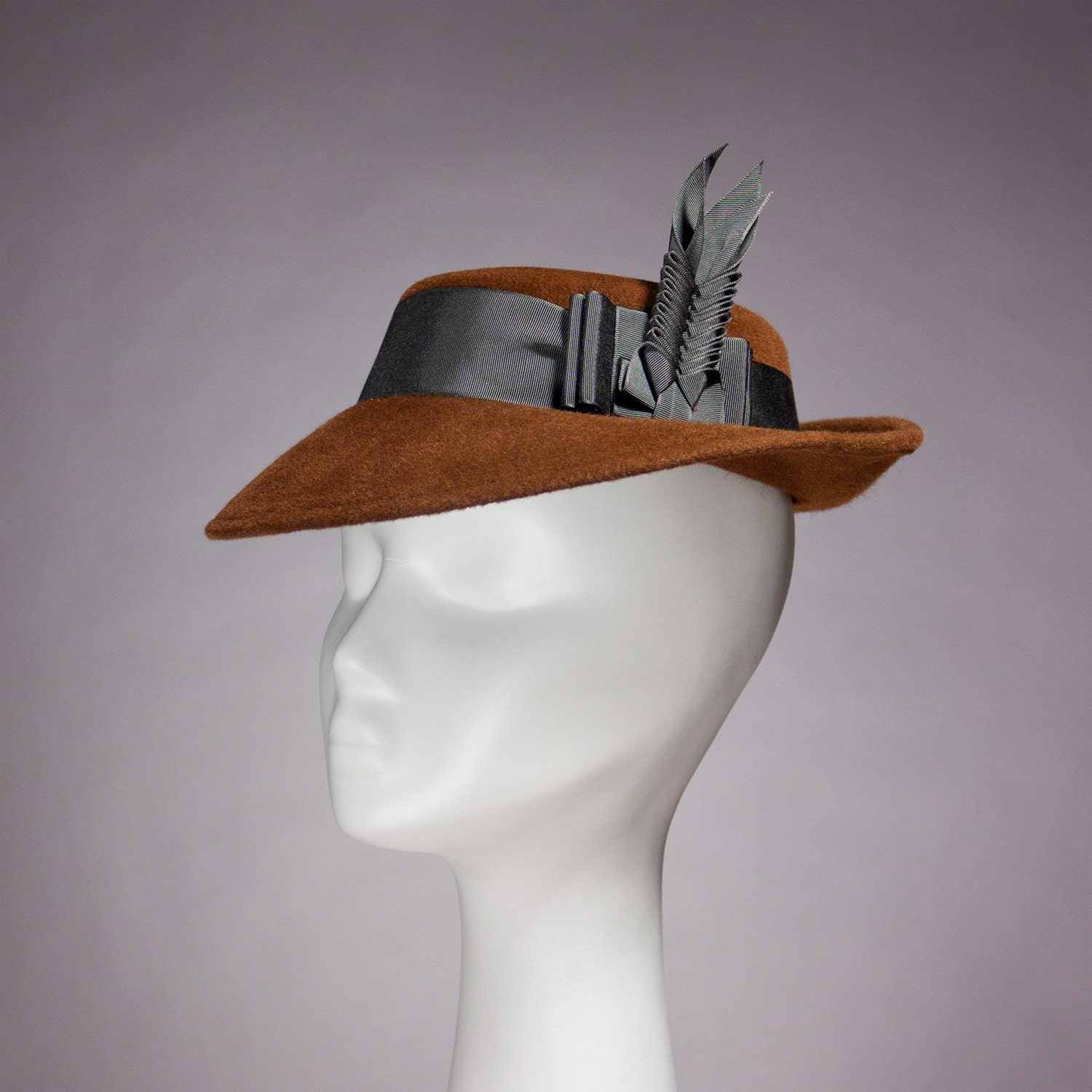 Snazzy 'Bergman' Ladies Vintage Style Hat