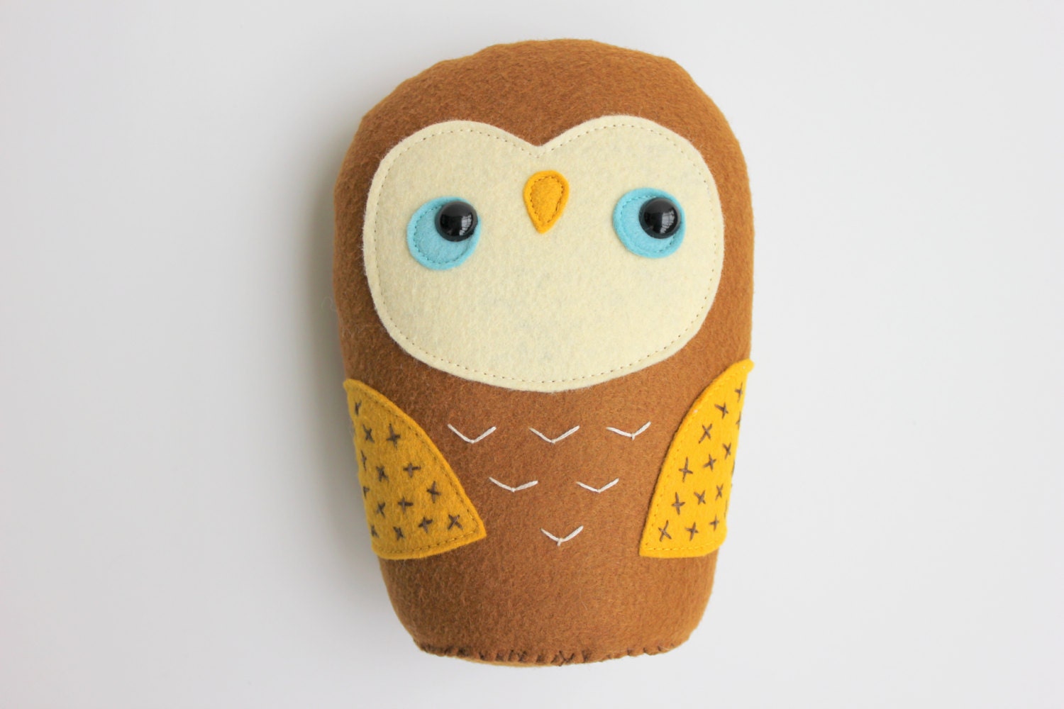 Acorn the woodland owl plush - Made to order
