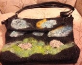 Sheep in the Pasture Wool Purse