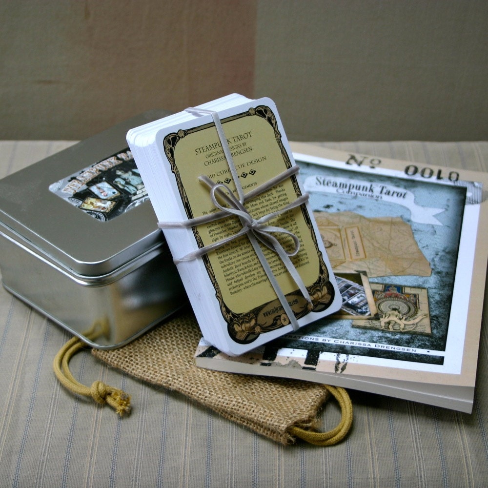 Steampunk Tarot Deck Limited Edition 3x5 - Heavy